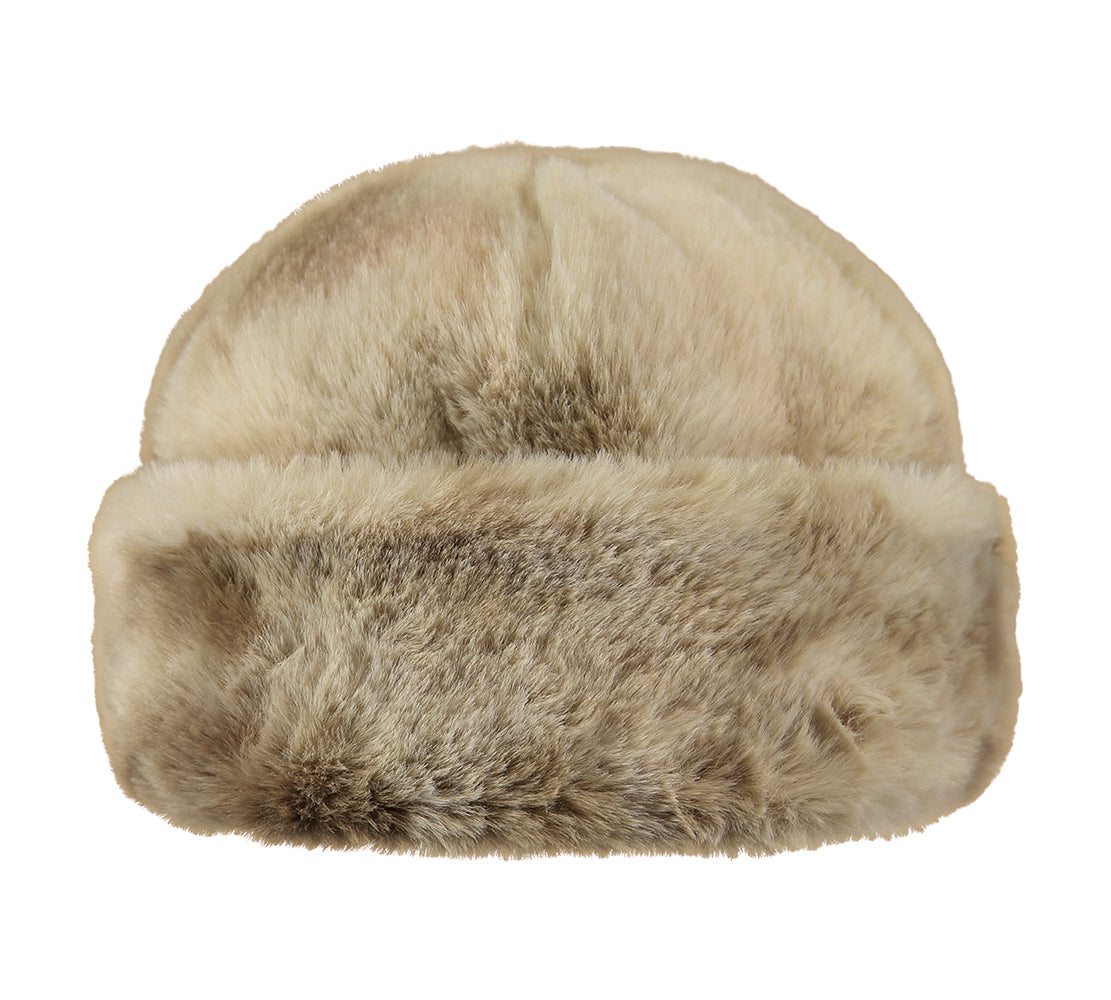Sombrero de invierno Cherrybush de piel sintética de Barts - Arena