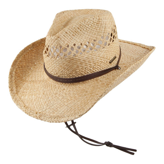 Sombrero Cowboy Larimore de paja de Stetson - Natural