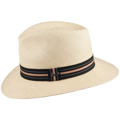Sombrero Panamá Fedora Portofina de Whiteley - Natural