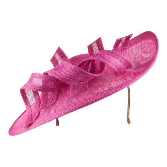 Tocado Curly Sue de Whiteley - Fucsia