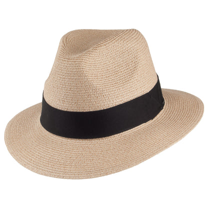 Sombrero Fedora Mullan de paja Toyo de Bailey - Arena