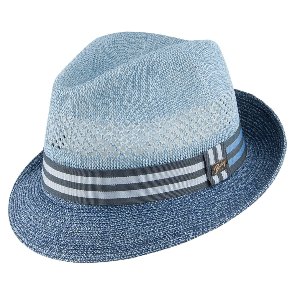 Sombrero Trilby Berle de Bailey - Azul Marino