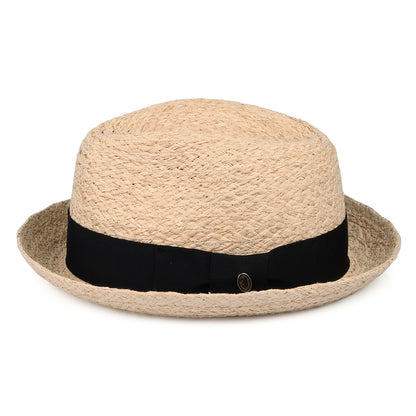 Sombrero Trilby Saybrook de rafia de Jaxon & James - Natural