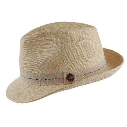 Sombrero Trilby Panamá Cuenca Hardy de paja de Christys - Natural