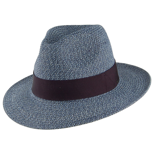 Sombrero Fedora Toyo Mullan de Bailey - Azul Marino