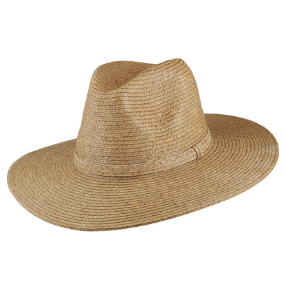 Sombrero Fedora Stanley de Bailey - Natural Oscuro