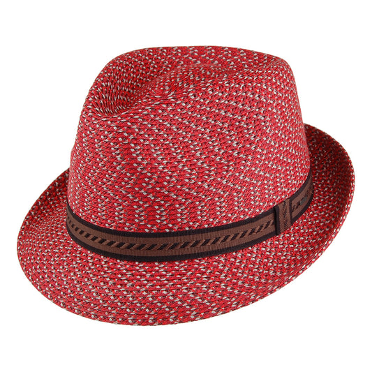 Sombrero Trilby Mannes de Bailey - Rojo-Multi