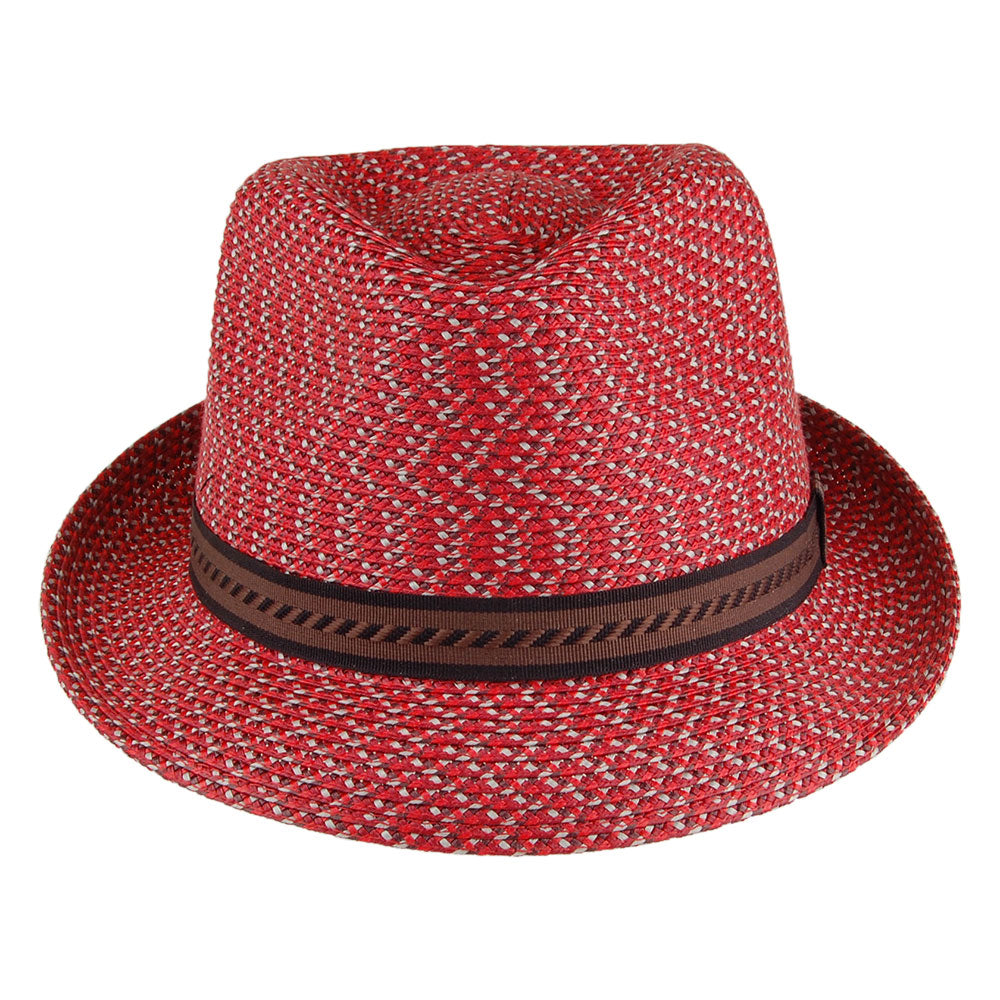 Sombrero Trilby Mannes de Bailey - Rojo-Multi