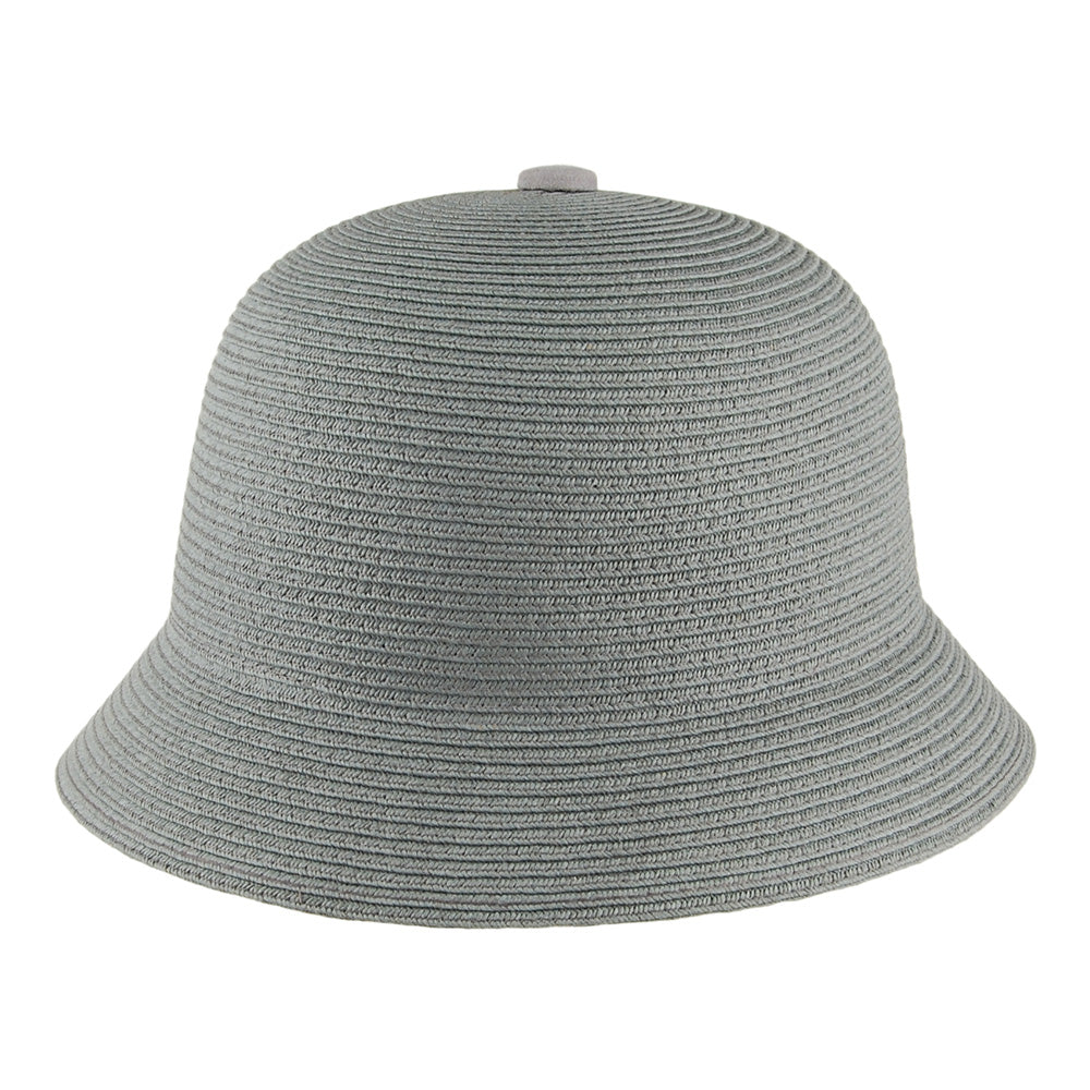 Sombrero de pescador Essex de paja de Brixton - Azul Claro