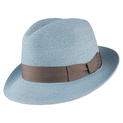 Sombrero Trilby Boss de Signes - Azul Ahumado