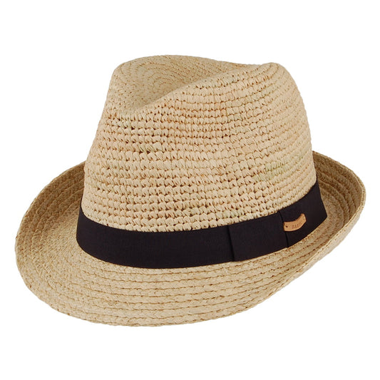 Sombrero Trilby Sedad de paja de Barts - Natural