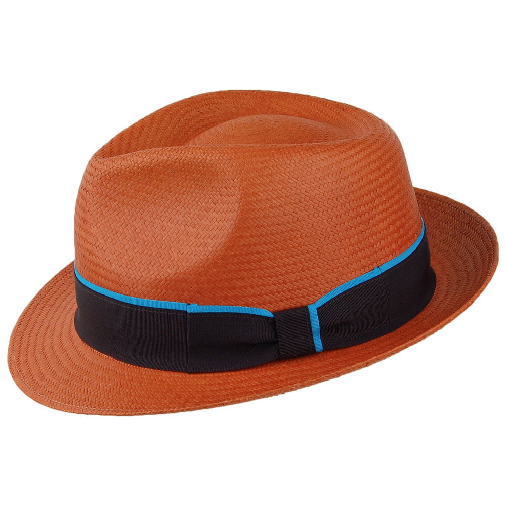 Sombrero Trilby Panamá de Failsworth - Ámbar