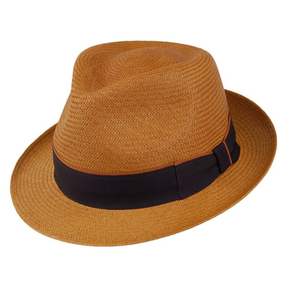Sombrero Trilby Panamá de Failsworth - Mostaza