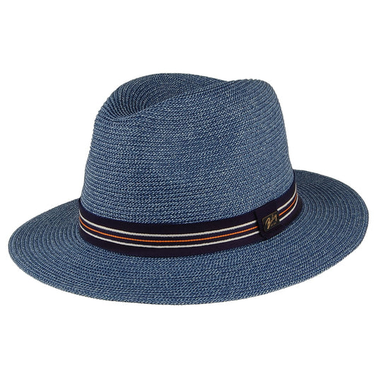 Sombrero Fedora Hester de Bailey - Azul Marino/Jaspeado