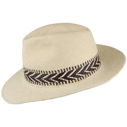 Sombrero Panamá Fedora Capri de Christys - Natural