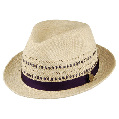 Sombrero Trilby Panamá Porto de Christys - Natural