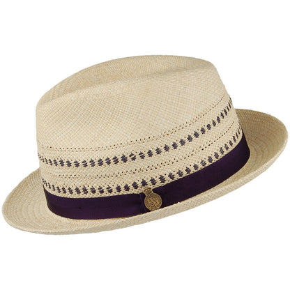Sombrero Trilby Panamá Porto de Christys - Natural