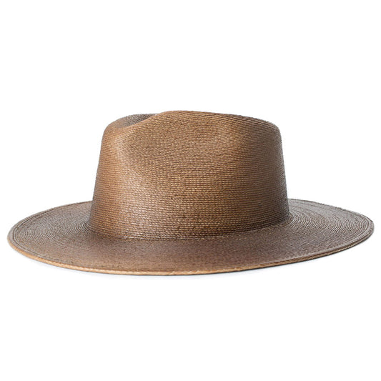 Sombrero Fedora Marcos de paja de Brixton - Marrón