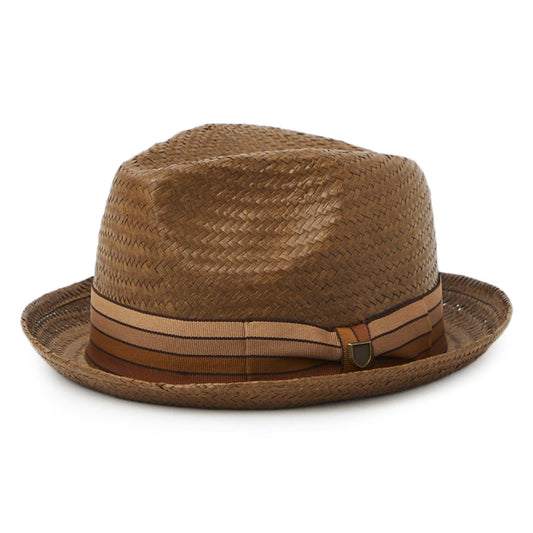 Sombrero Trilby Castor de paja de Brixton - Tofe