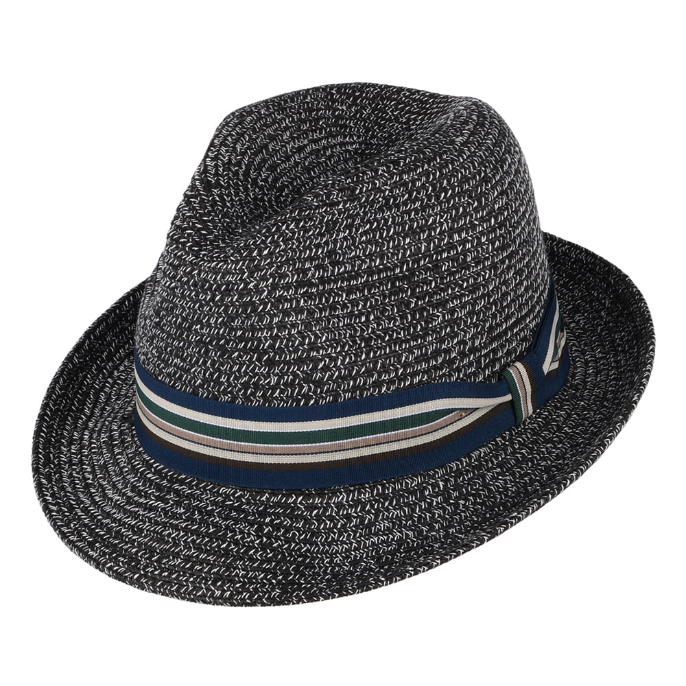 Sombrero Fedora Salem de Bailey - Gris Oscuro-Mezcla