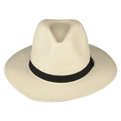 Sombrero Fedora Passage de paja toyo de Brixton - Natural