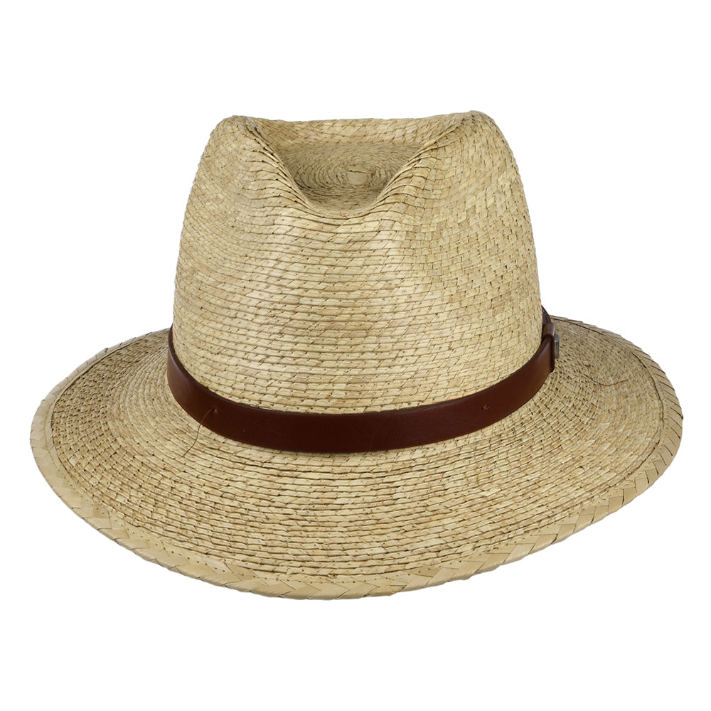 Sombrero Fedora Messer II de paja de Brixton - Natural