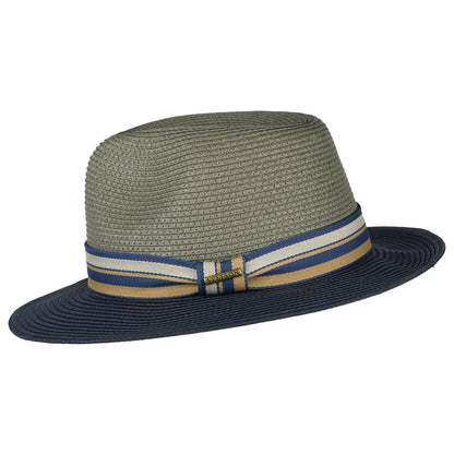 Sombrero Fedora Safari Traveller de Stetson - Gris-Azul