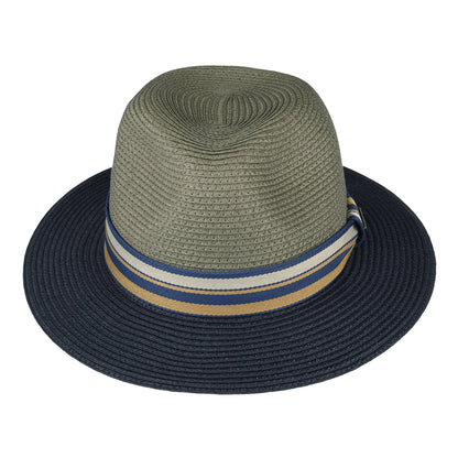 Sombrero Fedora Safari Traveller de Stetson - Gris-Azul