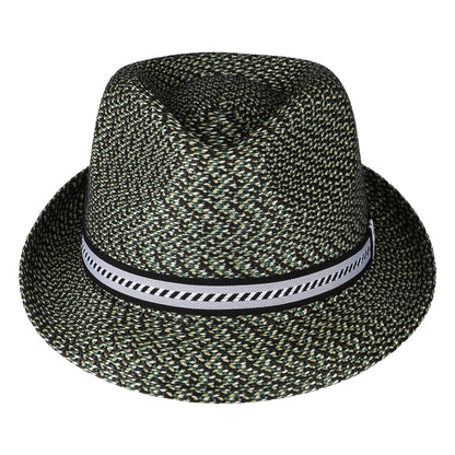 Sombrero Trilby Mannes de Bailey - Negro-Verde