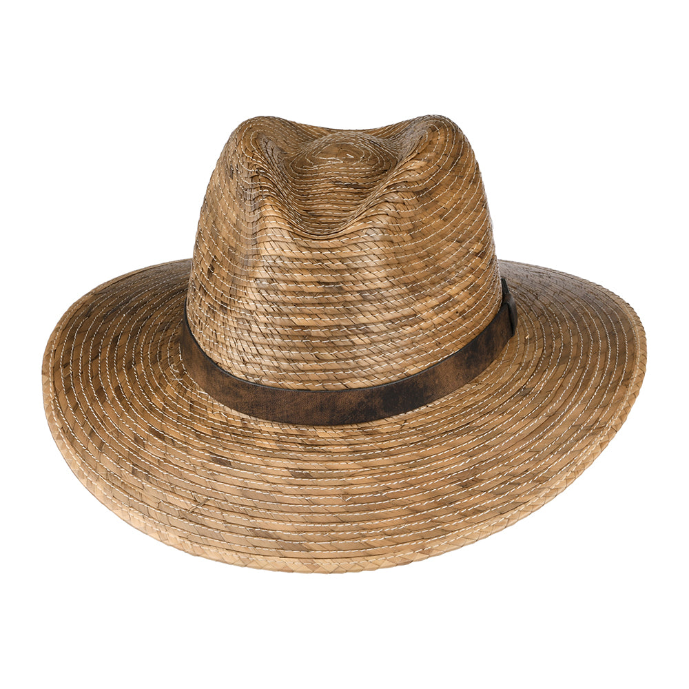 Straw Sun Hat Unwind de paja de Sunday Afternoons - Caramelo