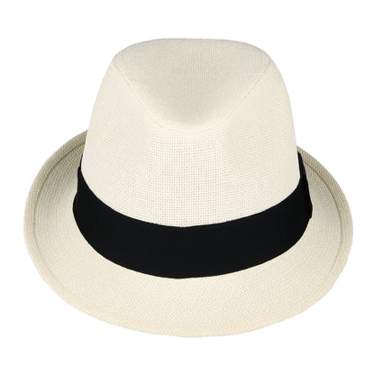 Sombrero Trilby de paja toyo de Failsworth - Natural