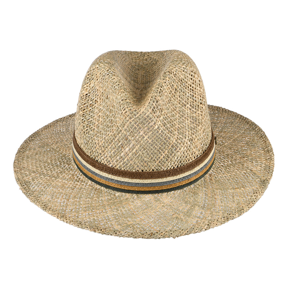 Sombrero Fedora Havana de paja de algas marinas de Failsworth - Natural