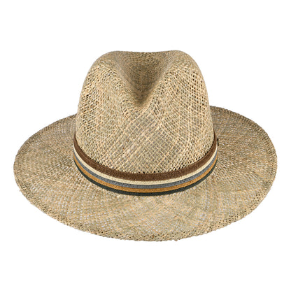 Sombrero Fedora Havana de paja de algas marinas de Failsworth - Natural
