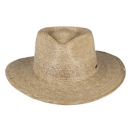 Sombrero Fedora Marcos de paja de Brixton - Natural