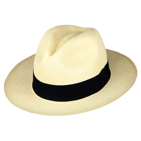Sombrero Panamá Fedora Clasico de Jaxon & James - Natural