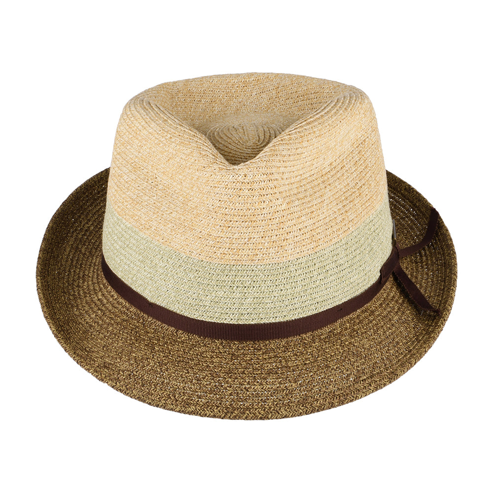 Sombrero Trilby Player Tri-Colour de Stetson - Whisky