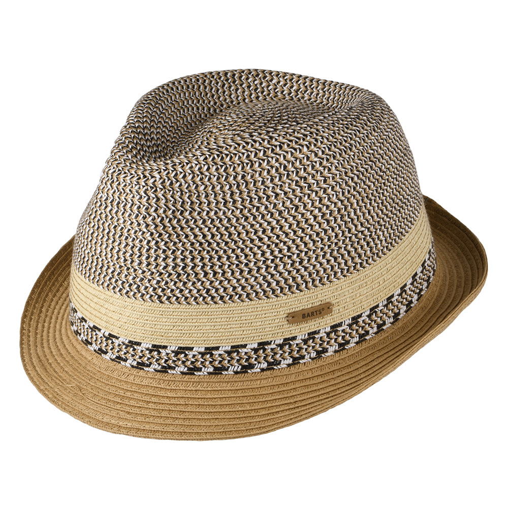Sombrero Trilby Fluoriet Summer de Barts - Natural-Marrón Claro