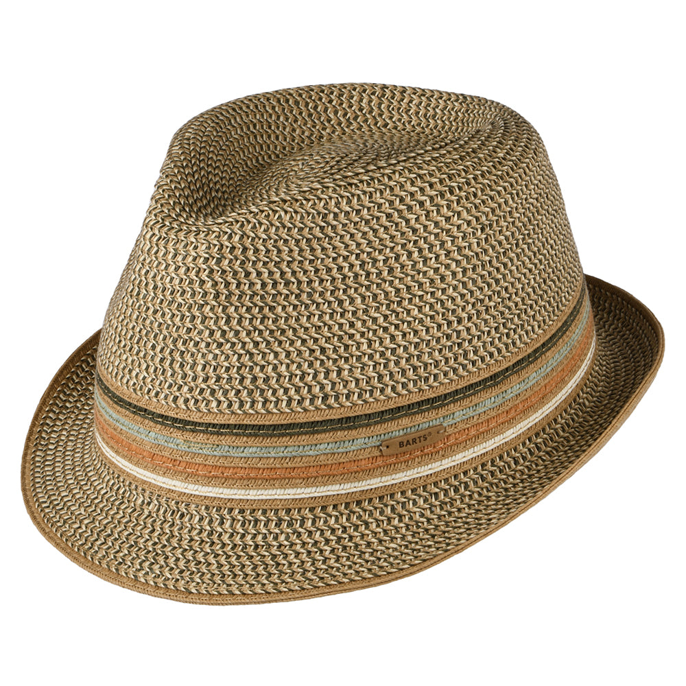 Sombrero Trilby Fluoriet Summer de Barts - Kaki