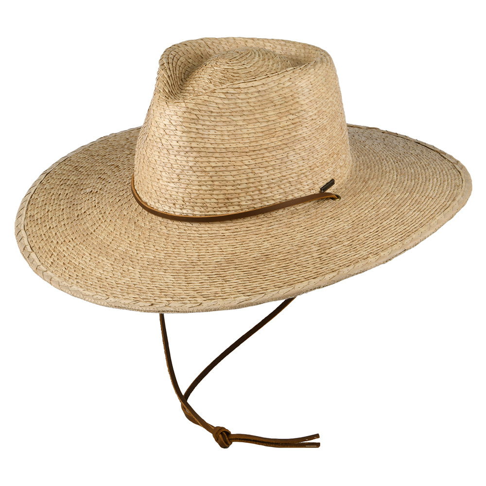 Sombrero de ala ancha de paja de Brixton - Natural