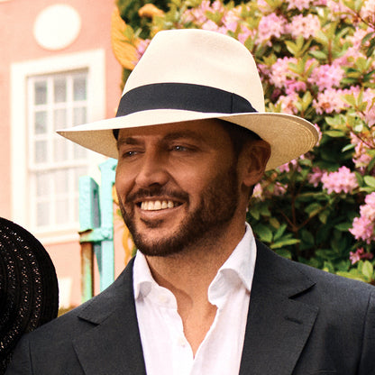 Sombrero Panamá Fedora de Failsworth - Decolorado