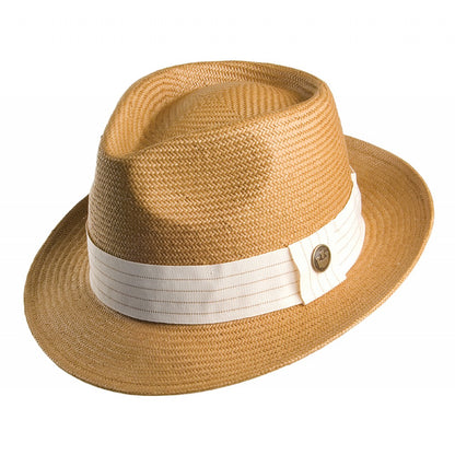Sombrero Trilby Snare de paja de Goorin Bros. - Natural