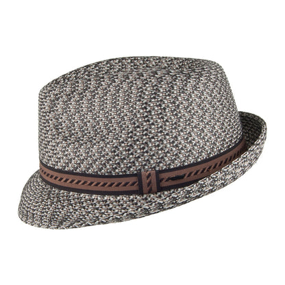 Sombrero Trilby Mannes de Bailey - Marrón Jaspeado