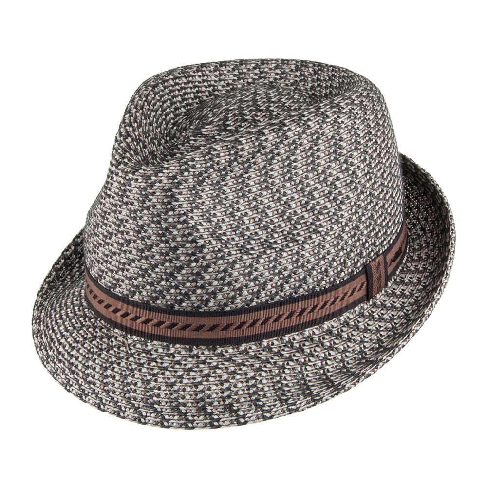 Sombrero Trilby Mannes de Bailey - Marrón Jaspeado