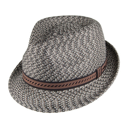 Sombrero Trilby Mannes de Bailey - Marrón Jaspeado