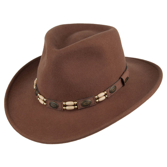 Sombrero Outback flexible de Scala - Nuez Pecana