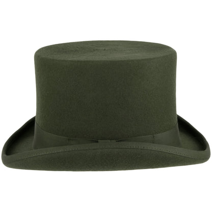 Sombrero de copa de fieltro de lana de Denton - Bosque