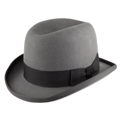 Sombrero Homburg Churchill de Denton - Gris