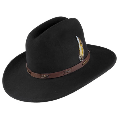 Sombrero Cowboy Western VitaFelt de Stetson - Negro