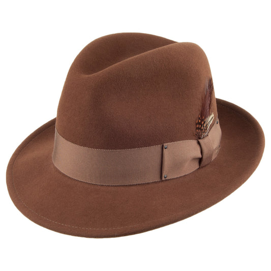 Sombrero Trilby Blixen LiteFelt de Bailey - Ladrillo