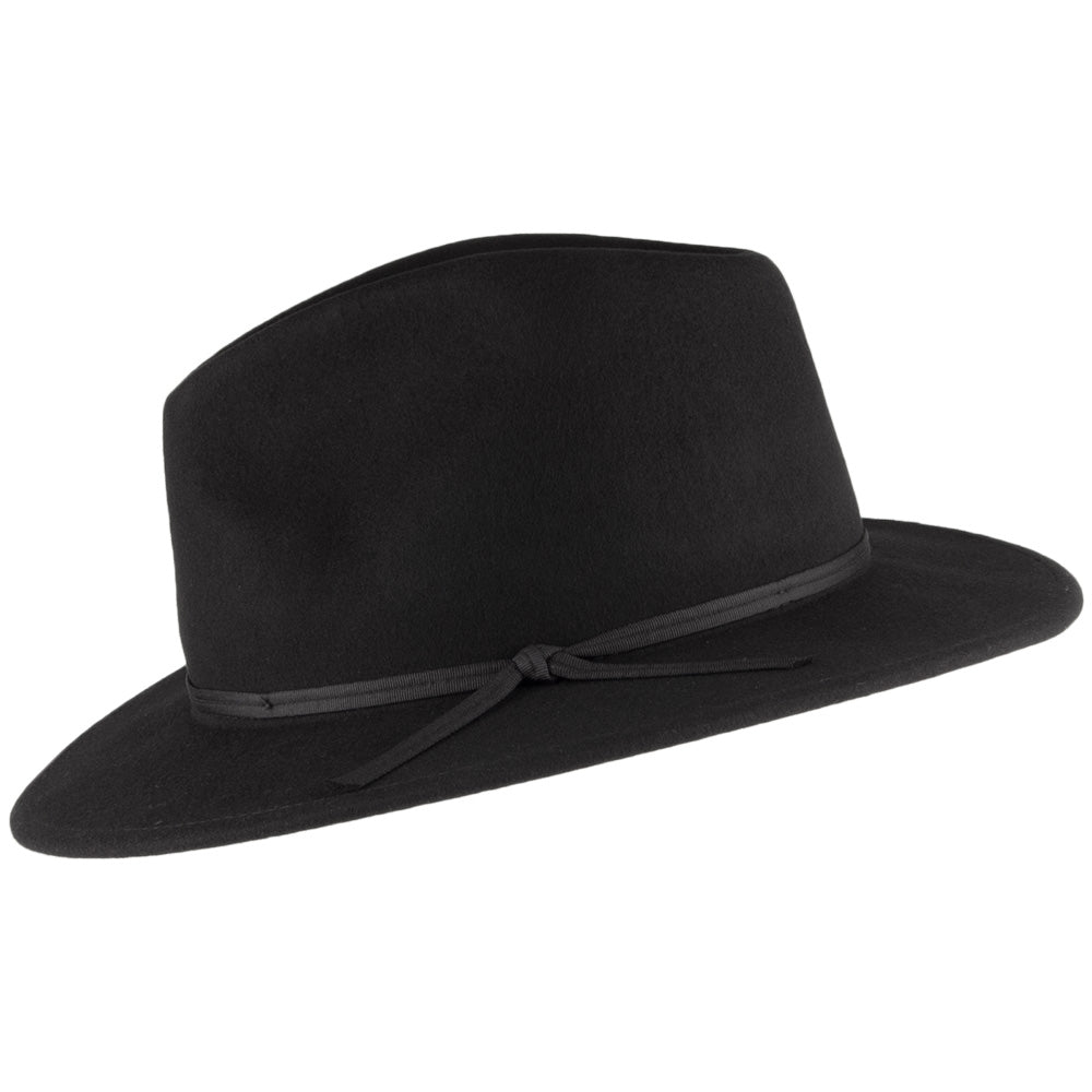 Sombrero Fedora Coleman de Brixton - Negro